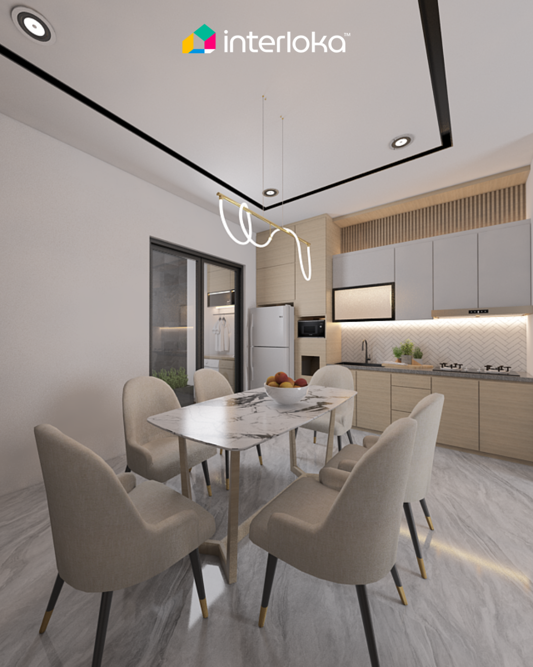 Desain Dapur dan Ruang Makan Modern Minimalis: Paduan Elegansi dan Fungsionalitas