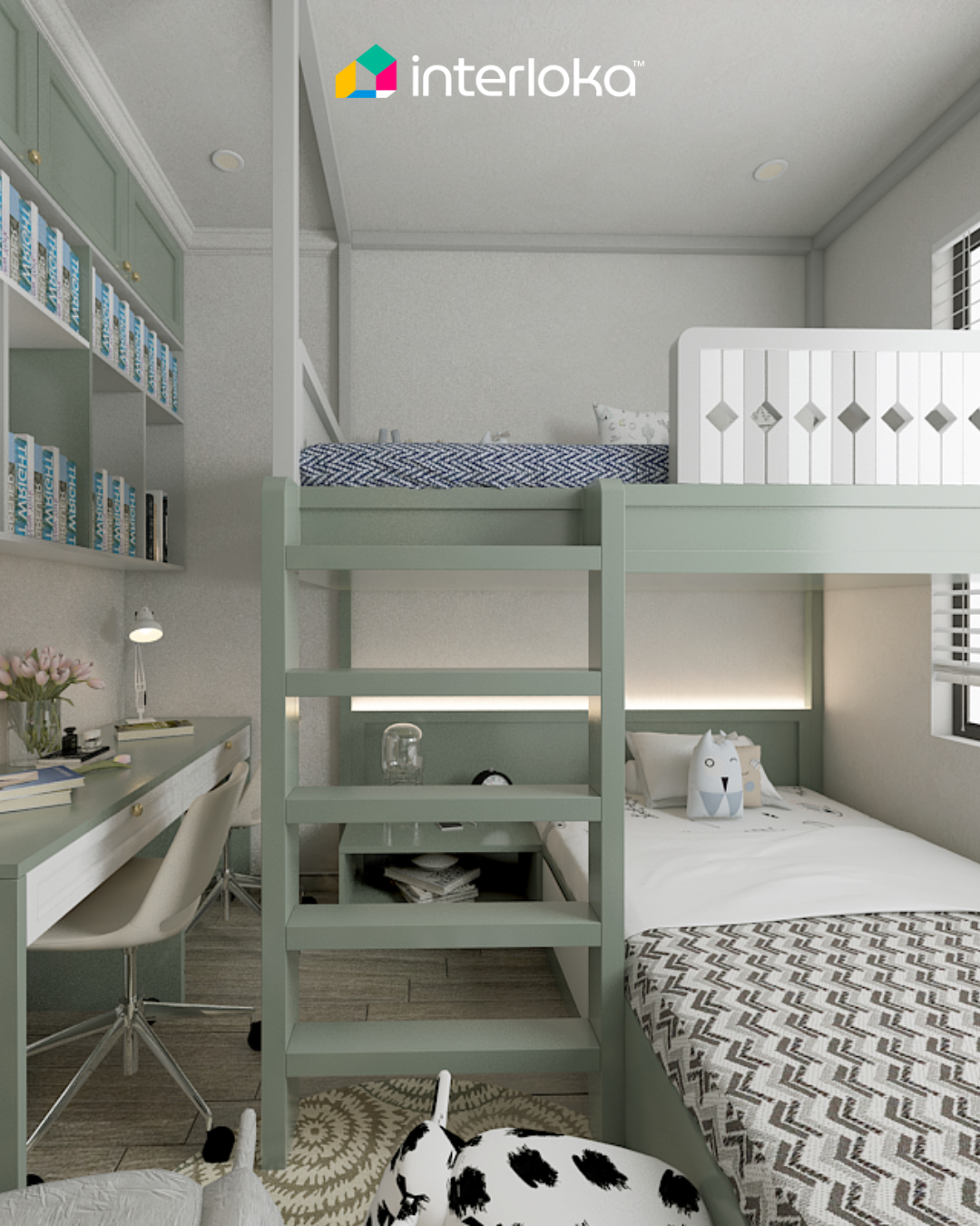 Inspirasi Kamar Anak Tingkat Minimalis: Fungsional, Rapi, dan Penuh Gaya