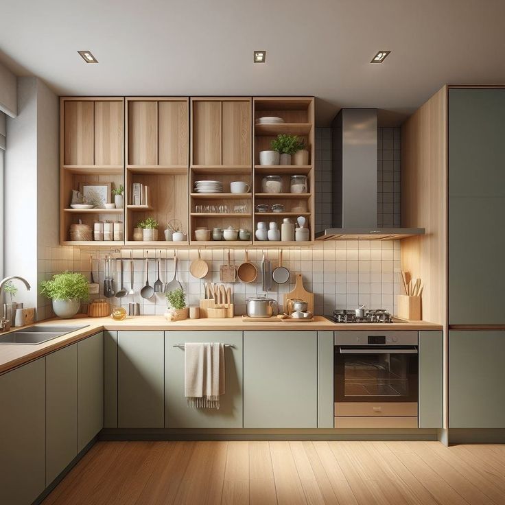 Warna & Material Kitchen Set yang Lagi Ngetren Tahun Ini