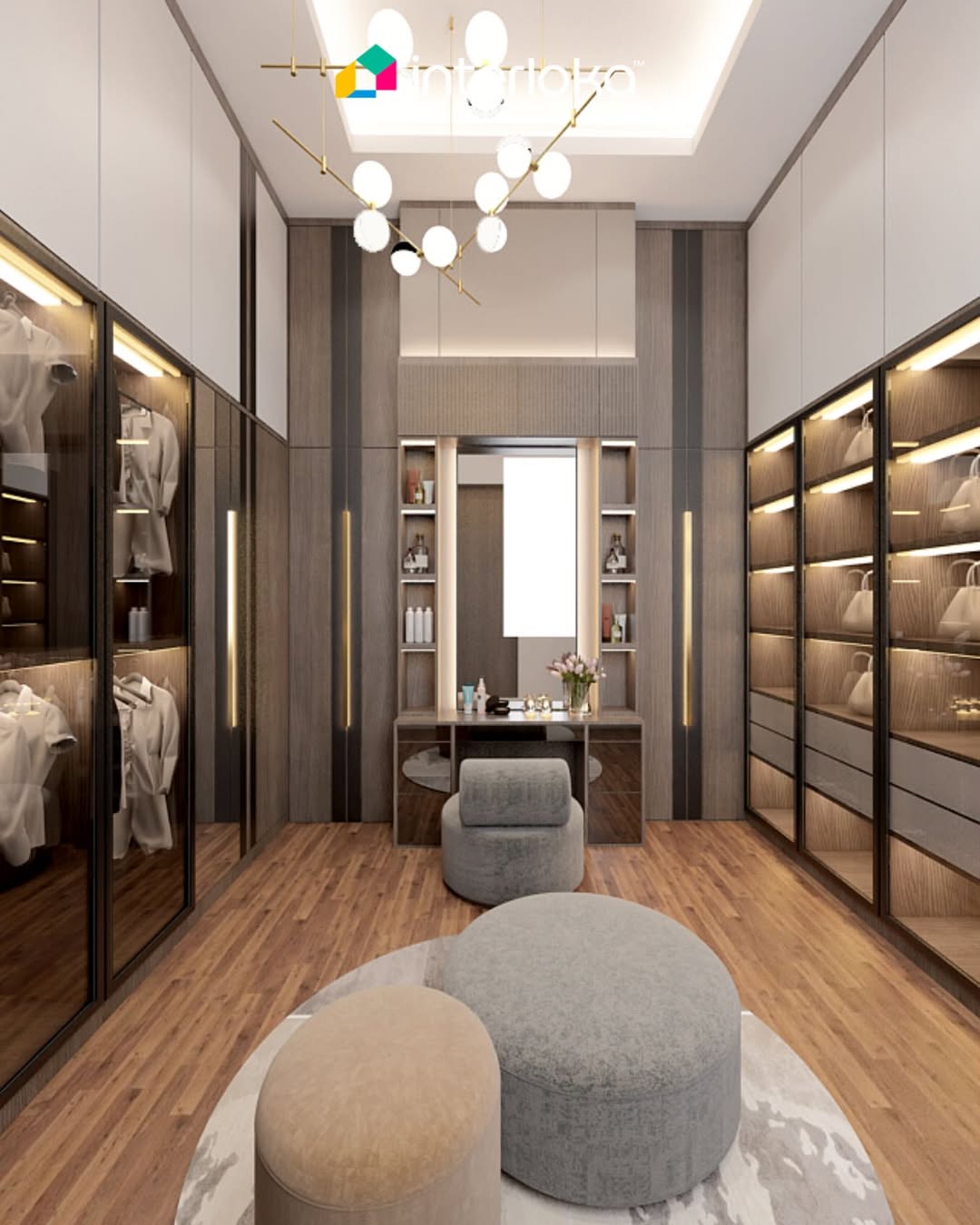 Punya Ruang Khusus Pakaian? Ini Ide Walk-In Wardrobe yang Lagi Tren