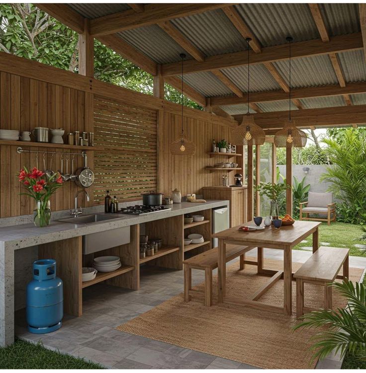 5 Inspirasi Dapur Tradisional dengan Sentuhan Modern