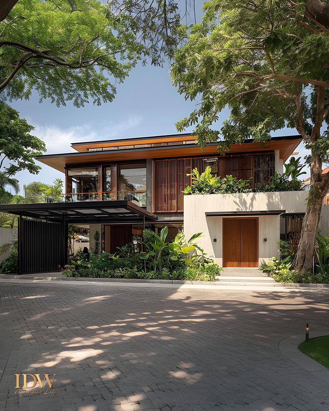 7 Desain Tropis Modern untuk Rumah yang Sejuk dan Estetik
