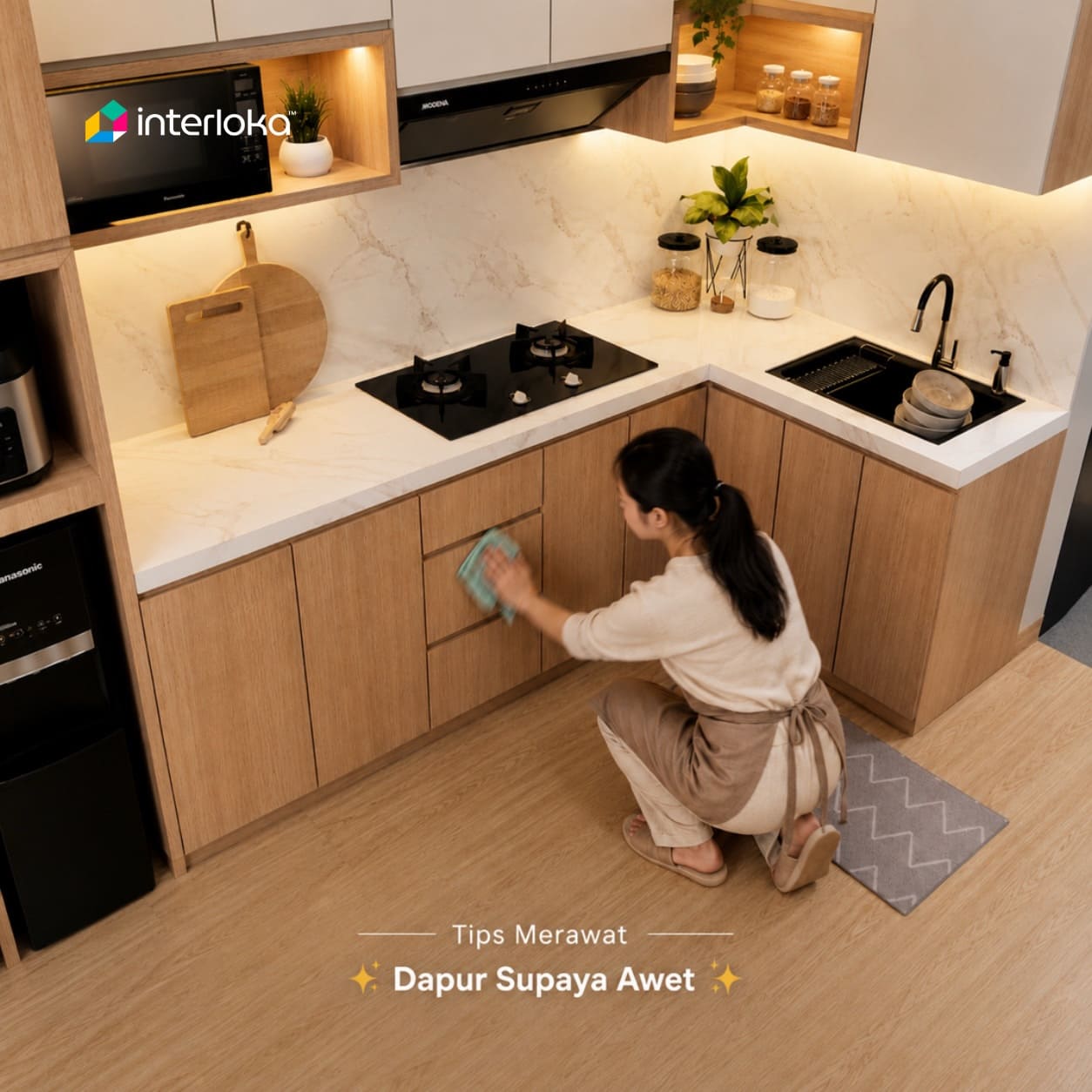 Tips Merawat Dapur agar Tetap Bersih, Awet, dan Nyaman Digunakan Setiap Hari