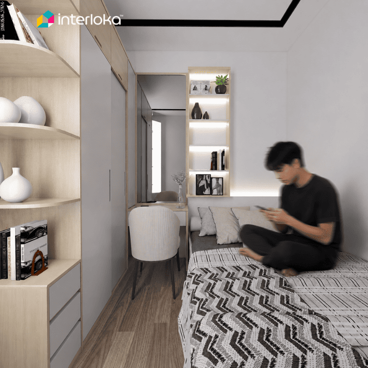 Ukuran Ideal Kamar untuk 1 Orang Beserta Tips Penataannya