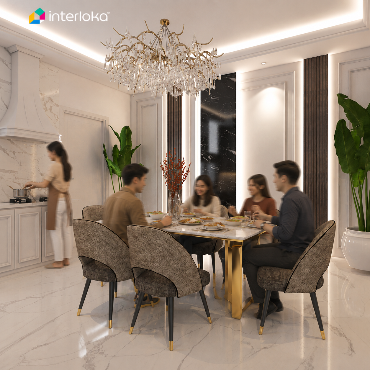 9 Desain Ruang Makan Estetik yang Bikin Momen Makan Lebih Berkesan