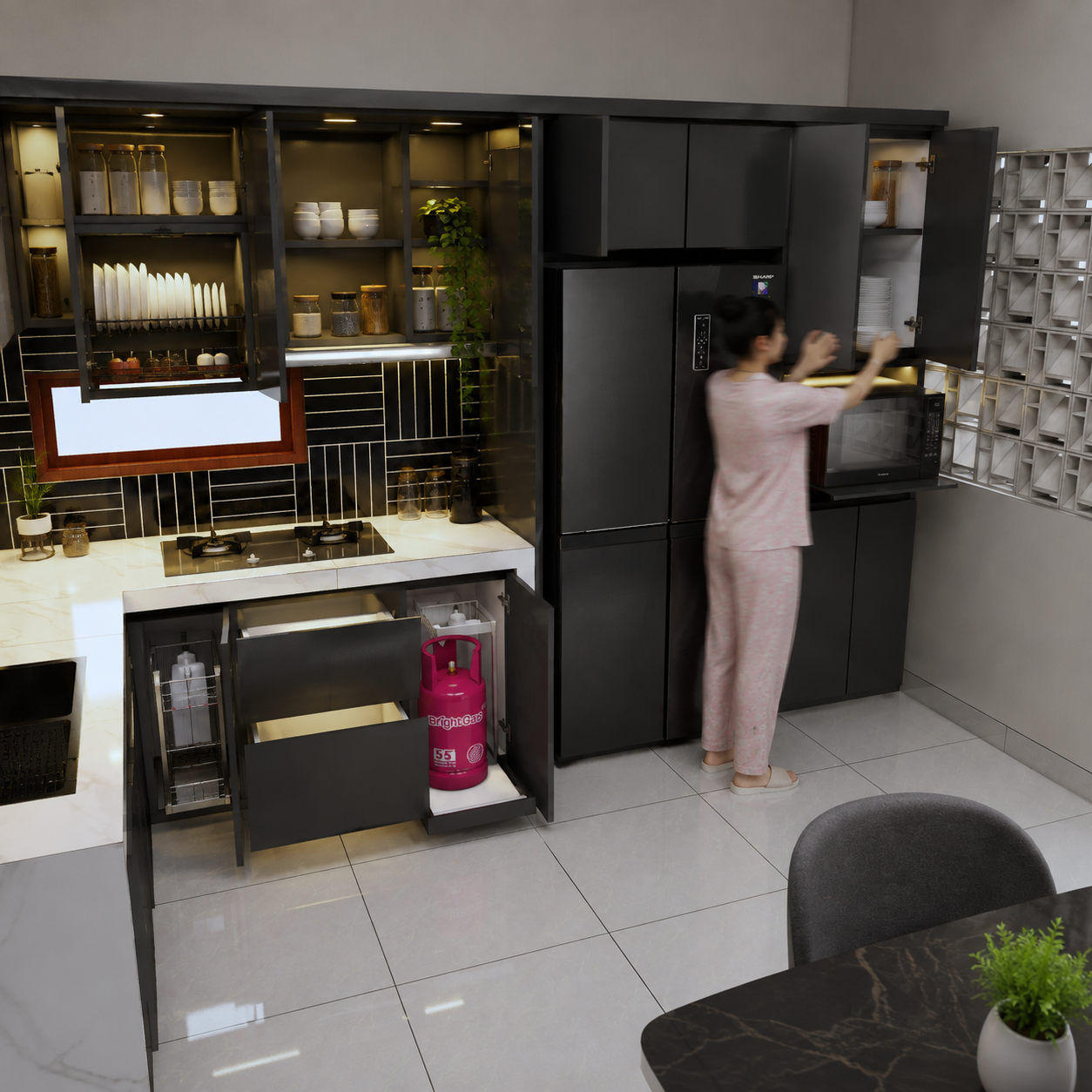 Dapur L - Ibu Lita